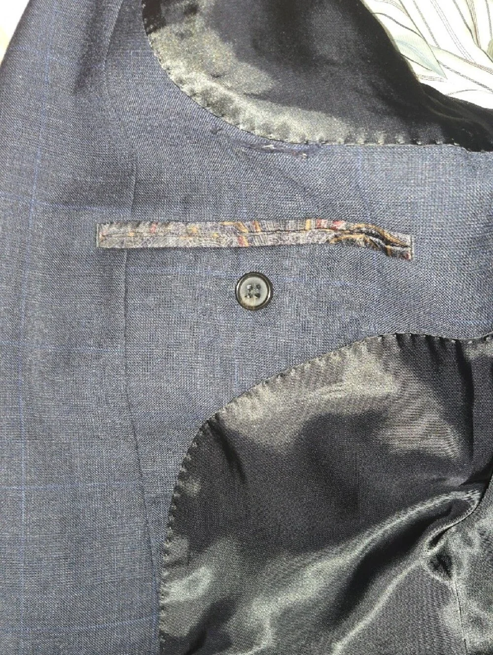 Lauren Ralph Lauren Black Windowpane Blazer